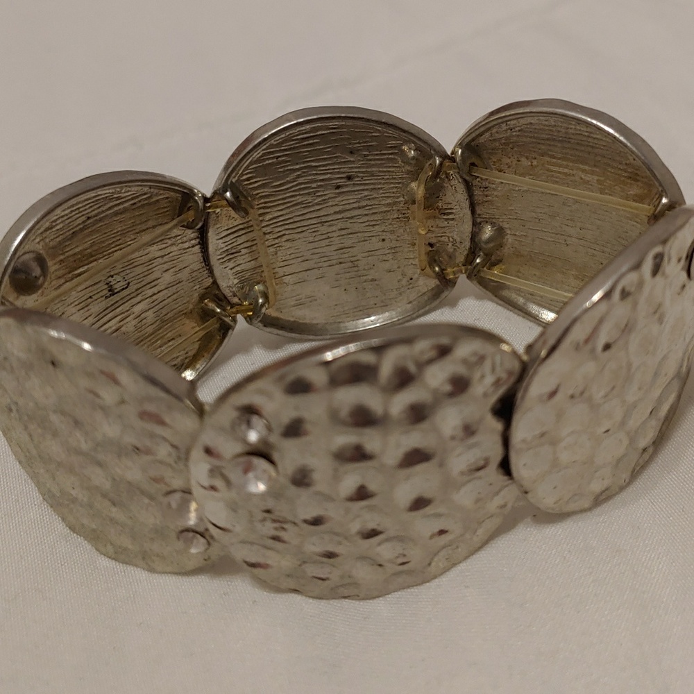 Silver metal cuff